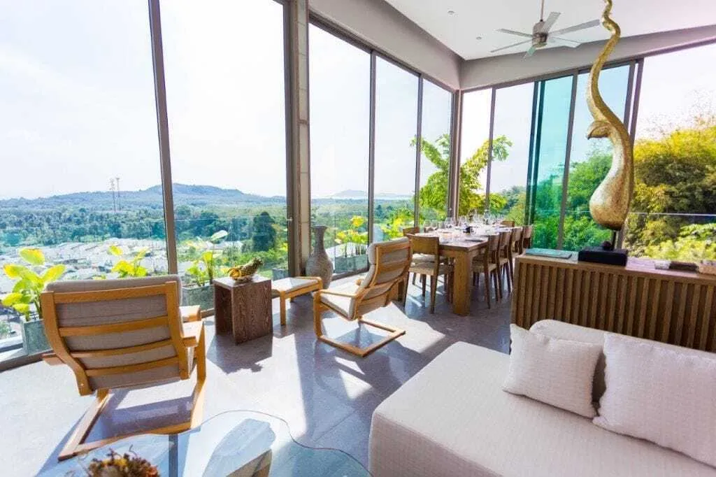 Luxueuse villa 4 chambres – Vue mer – à Pa Khlok — Miniature 9