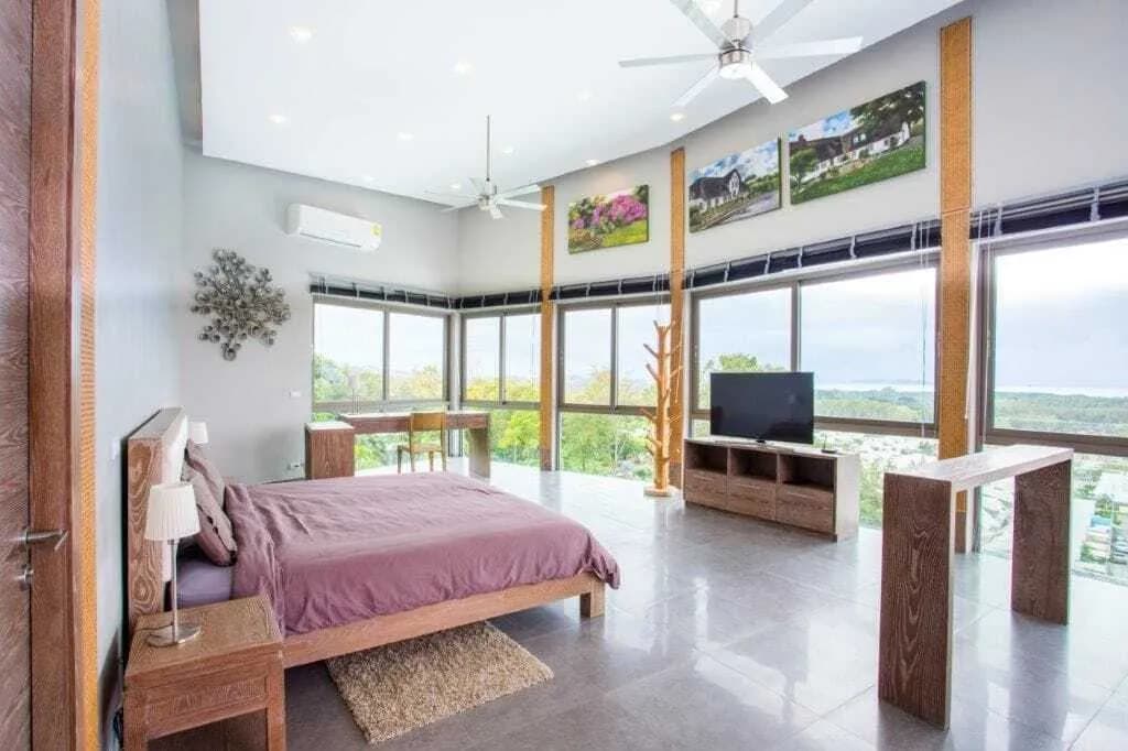 Luxueuse villa 4 chambres – Vue mer – à Pa Khlok — Miniature 10