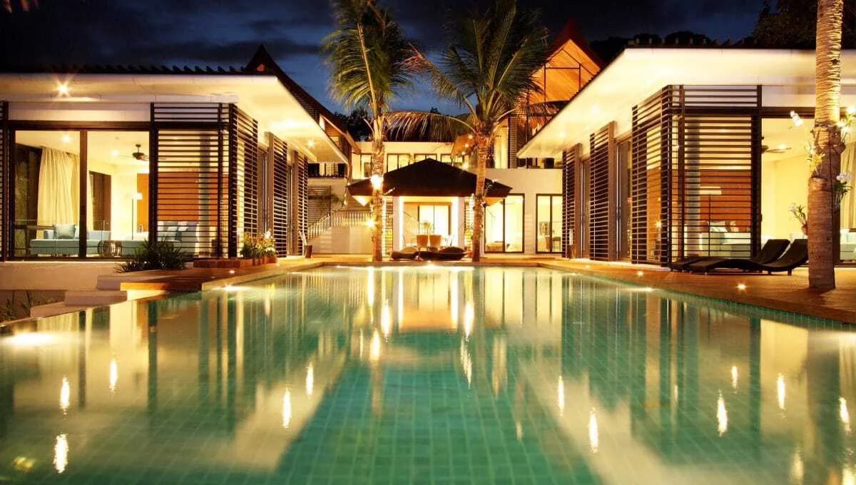 Luxueuse villa 5 chambres – En bord de mer – à Pa Khlok — Photo 1