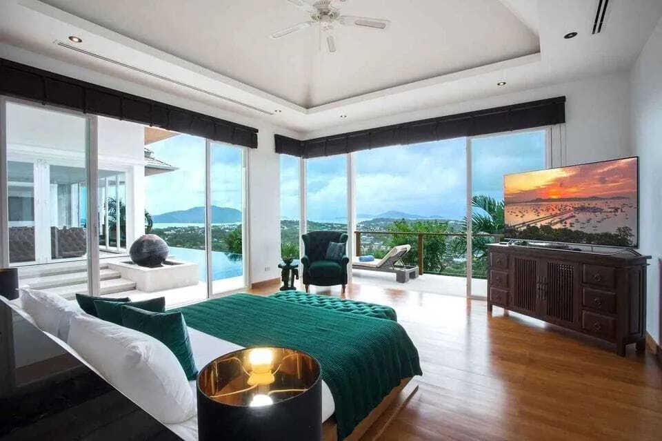 Villa de luxe 4 chambres – Vue mer – à Rawai — Miniature 17