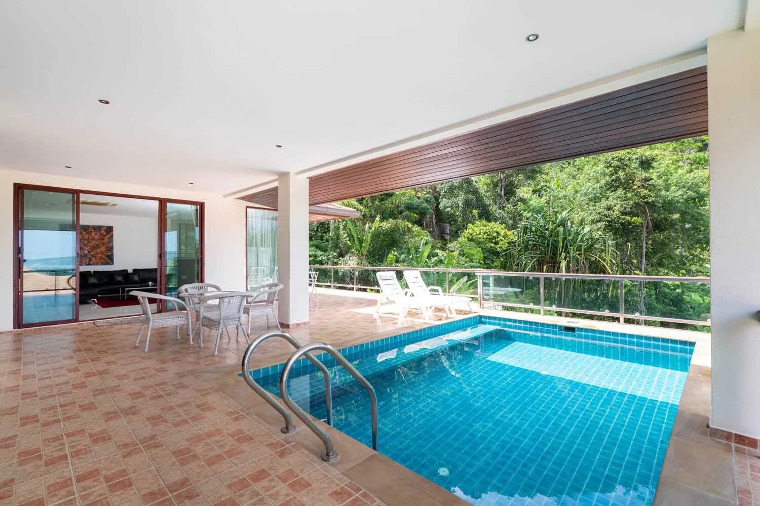 Villa avec piscine privée 5 chambres vue mer — Miniature 11