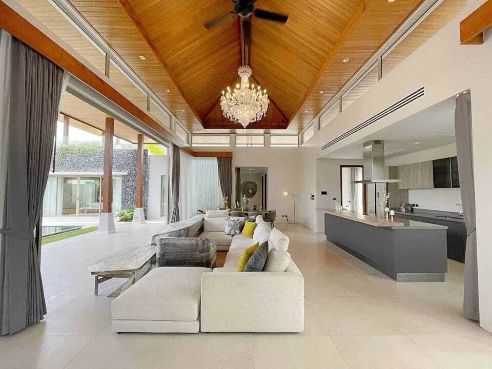 Superbe villa 4 chambres avec piscine privée à Bang Tao Beach — Miniature 12