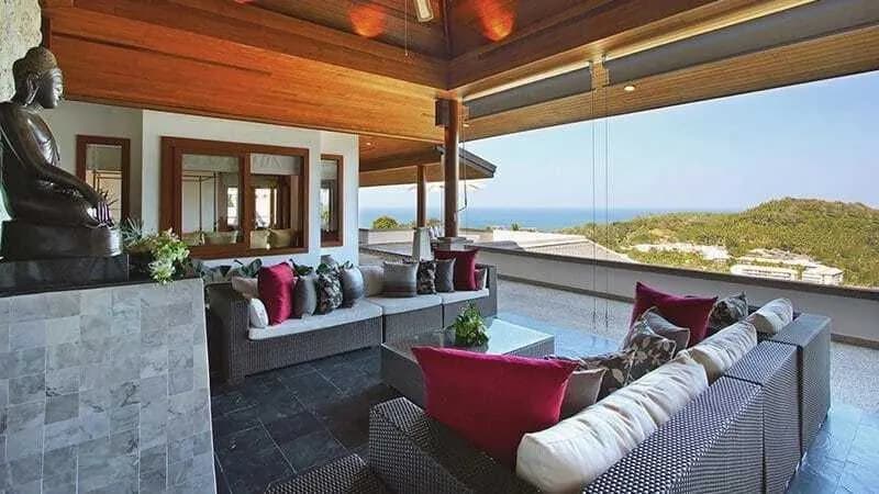 Grande villa de luxe vue mer 5 chambres avec piscine privée à louer à Surin Beach — Miniature 20