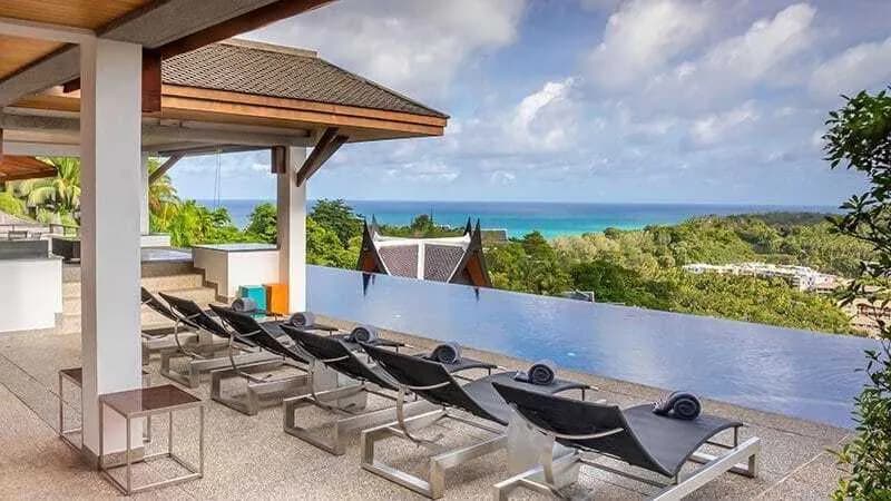 Grande villa de luxe vue mer 5 chambres avec piscine privée à louer à Surin Beach — Miniature 26