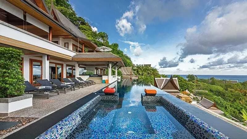 Grande villa de luxe vue mer 5 chambres avec piscine privée à louer à Surin Beach — Miniature 29