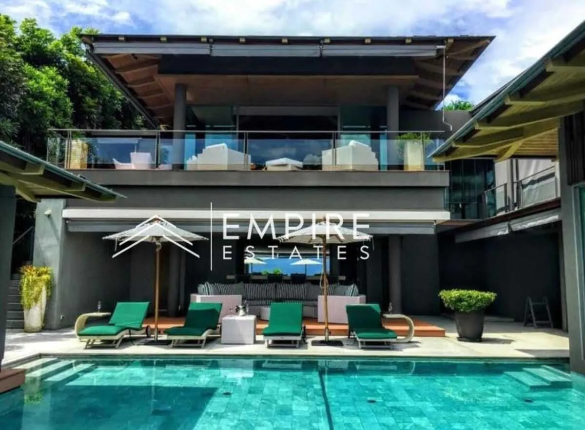 Villa avec piscine privée 4 chambres vue mer — Photo 1