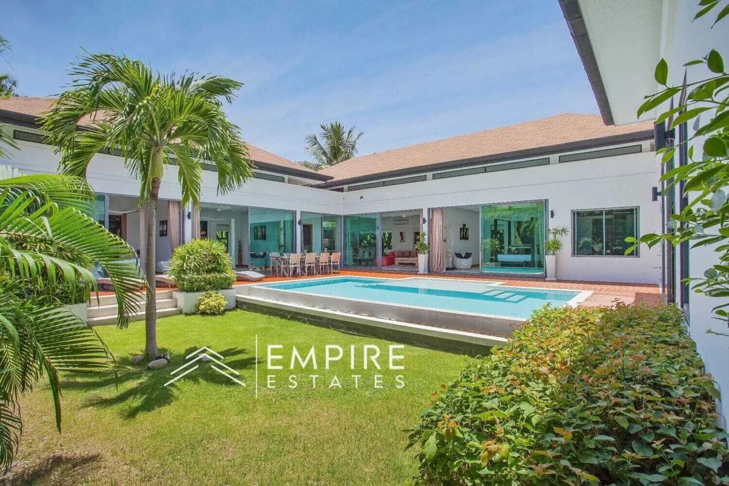 Villa moderne avec piscine 3 chambres à louer à Rawai