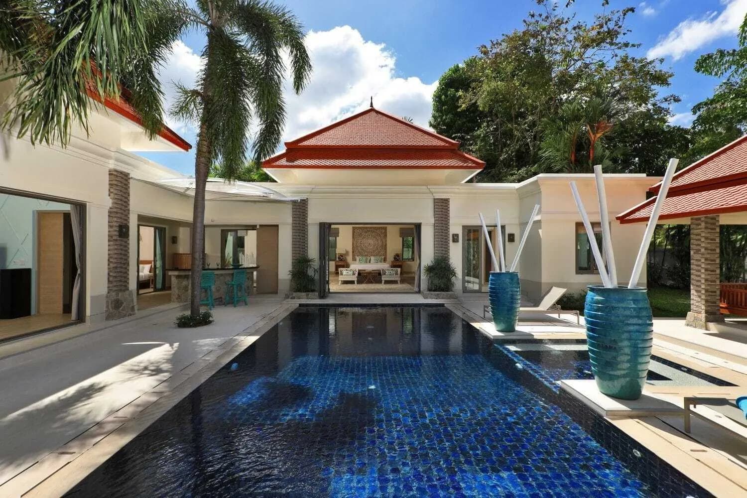 Sai Taan, villa 5 chambres avec vue piscine à Sai Taan — Miniature 7