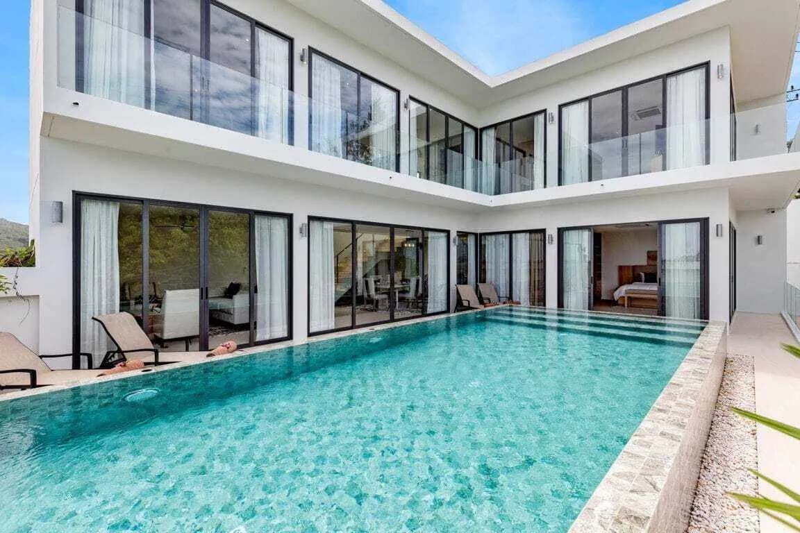 Villa vue mer 4 chambres avec piscine privée à vendre — Miniature 16