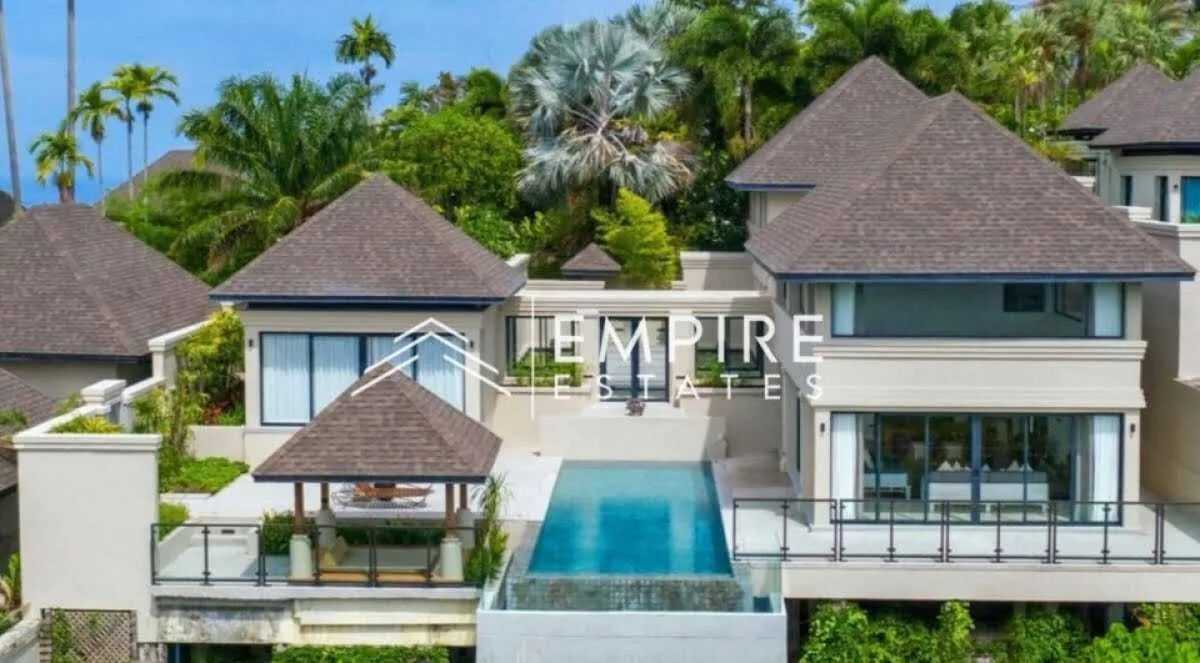 Villa de luxe avec piscine 3 chambres à louer à Layan — Photo 1