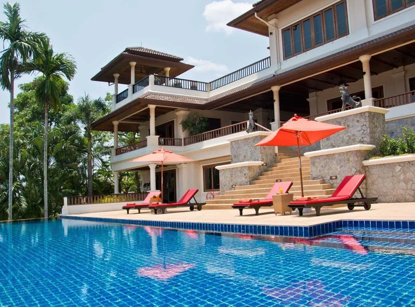 Villa privée avec piscine 6 chambres à vendre à Choeng Thale — Miniature 2
