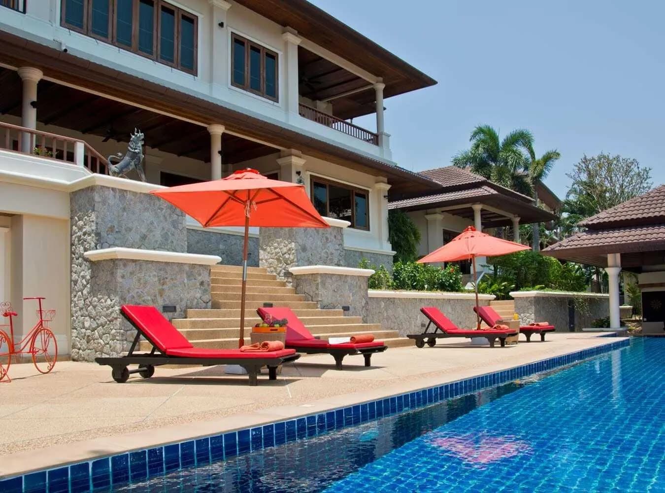 Villa privée avec piscine 6 chambres à vendre à Choeng Thale — Miniature 10