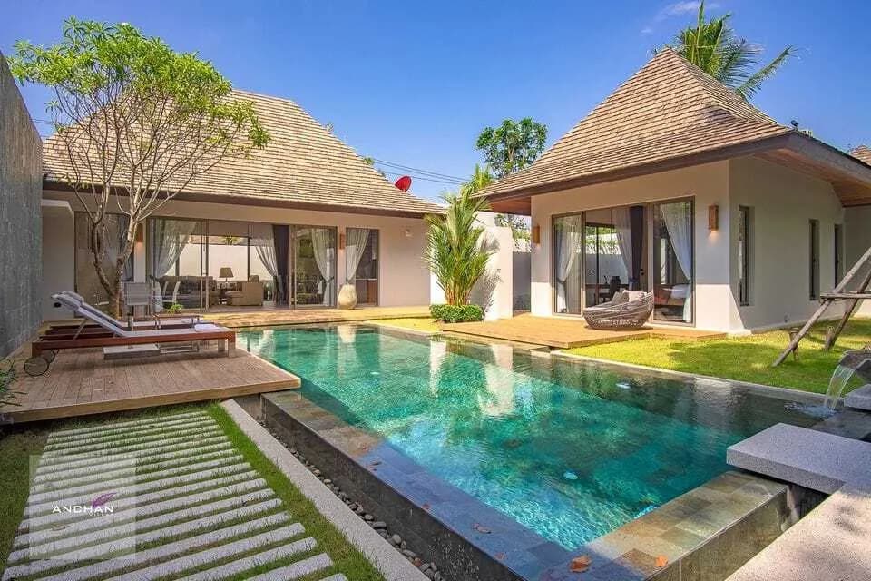 Villa de luxe Anchan avec piscine privée 4 chambres à louer — Miniature 18