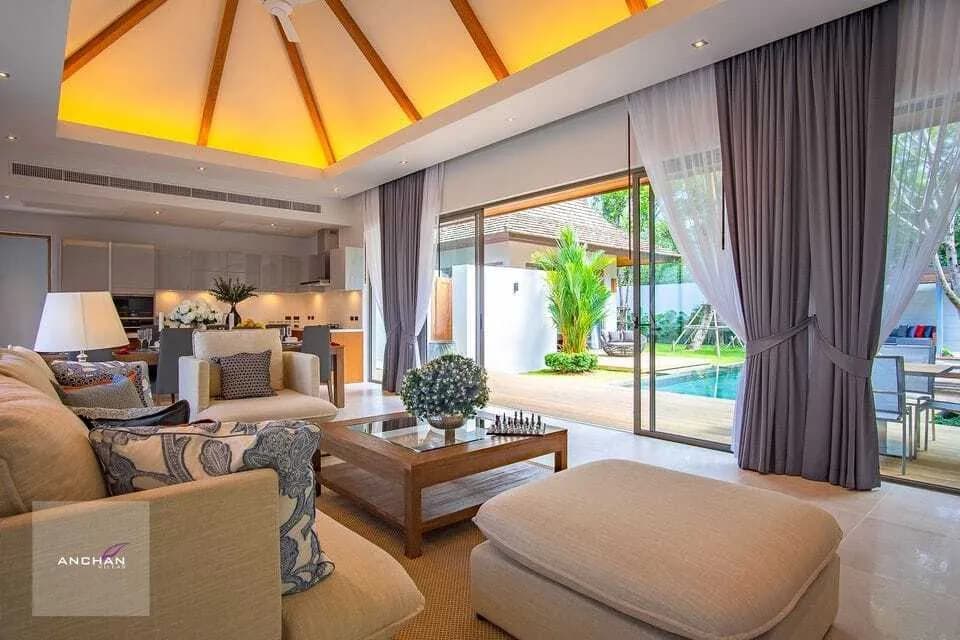 Villa de luxe Anchan avec piscine privée 4 chambres à louer — Miniature 21