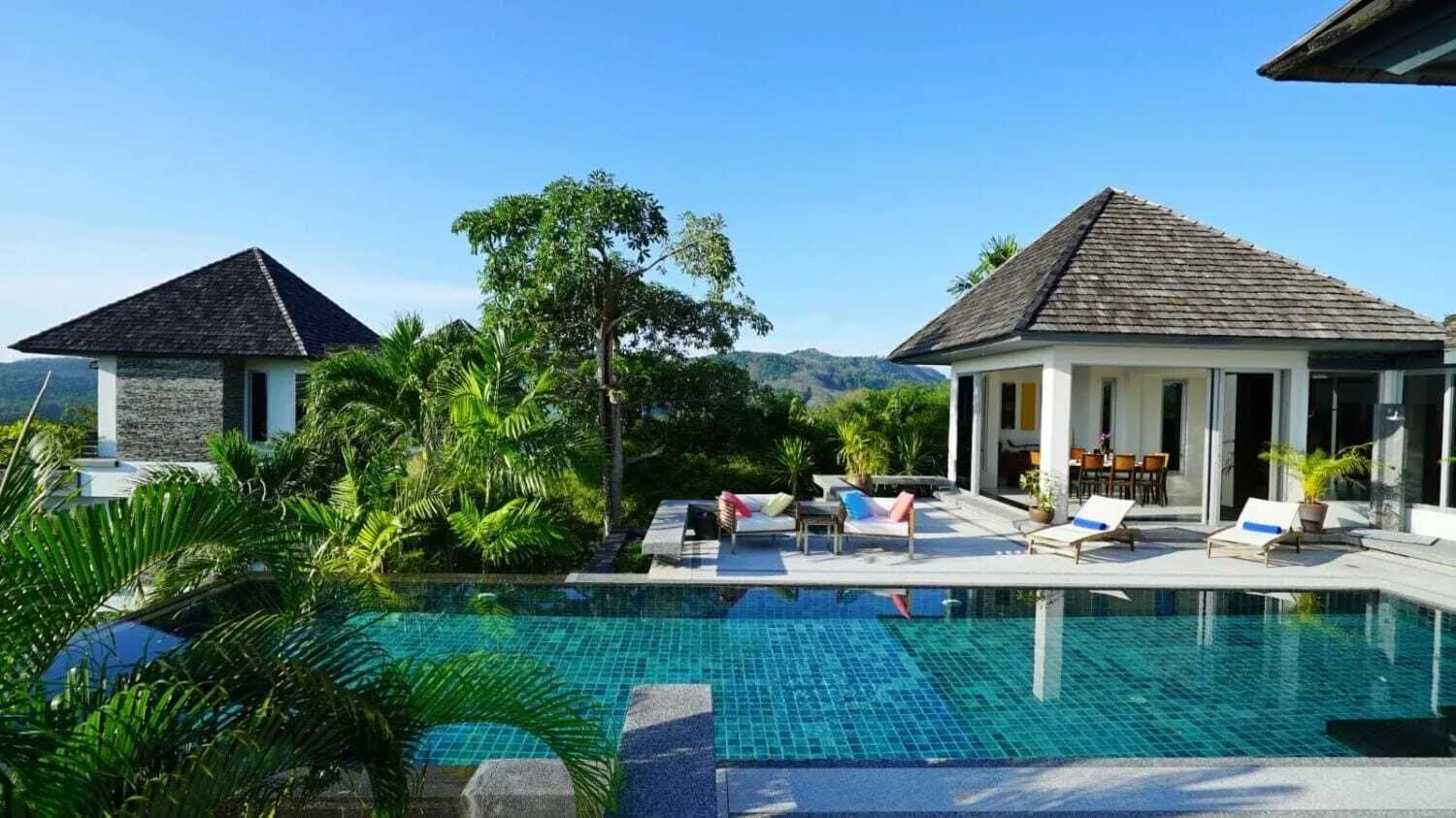 Villa de luxe avec piscine privée 4 chambres à louer à Layan — Miniature 16