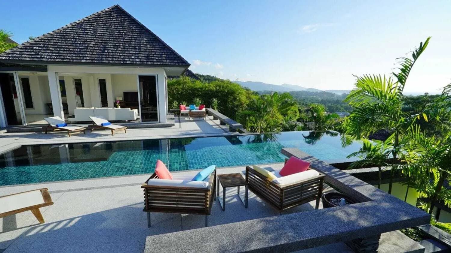 Villa de luxe avec piscine privée 4 chambres à louer à Layan — Miniature 18