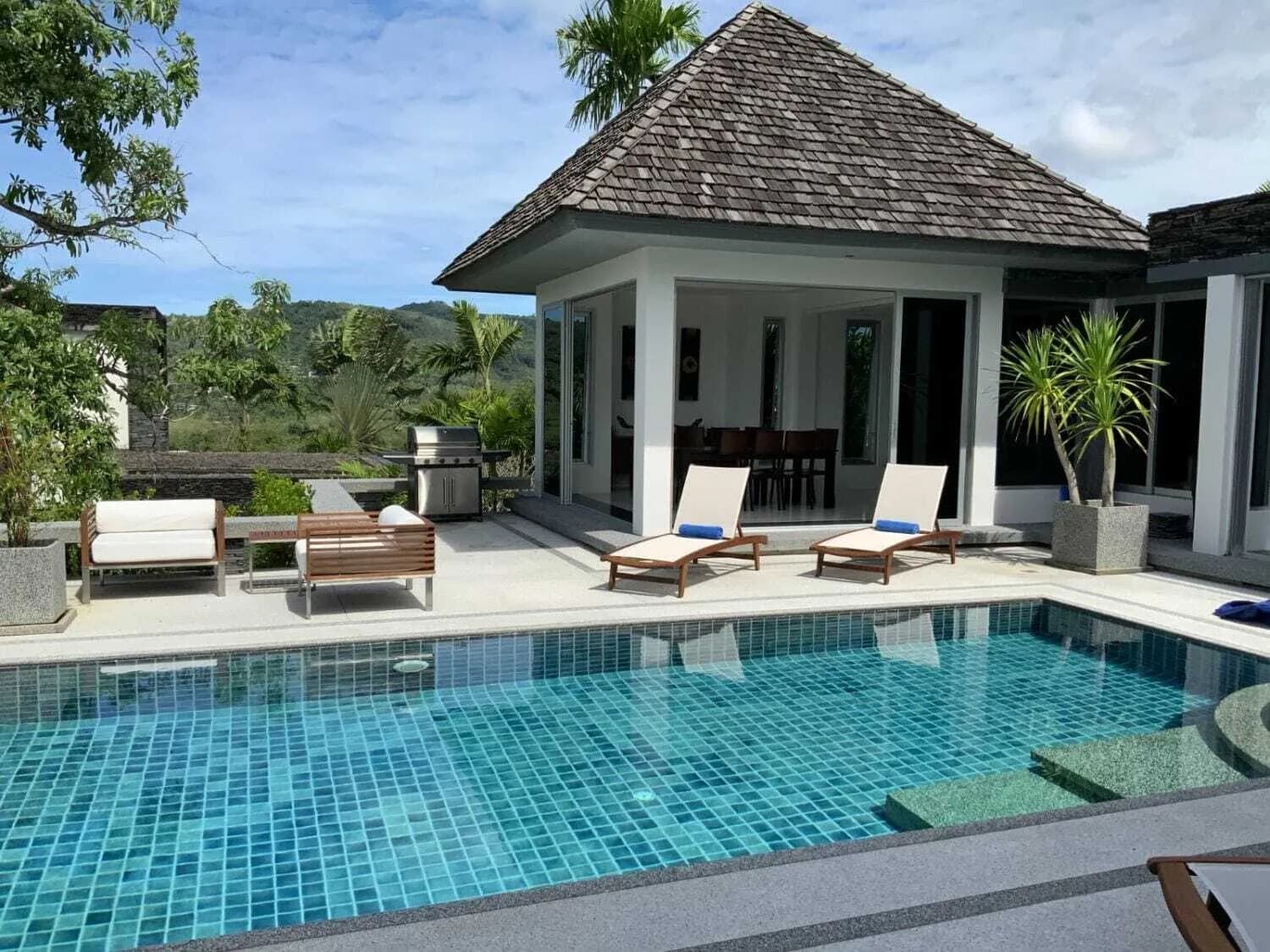 Villa de luxe avec piscine privée 4 chambres à vendre dans le secteur de Laguna — Miniature 9