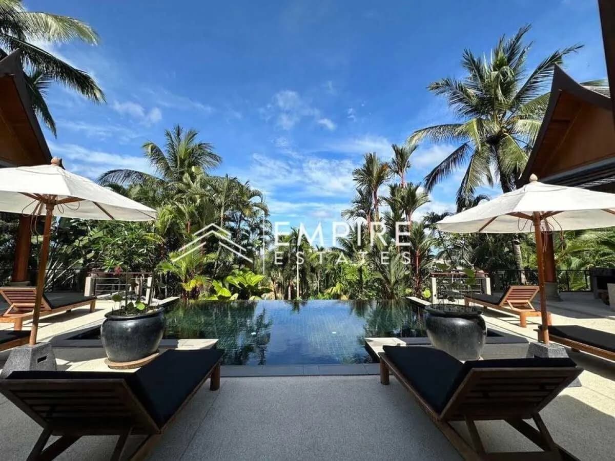 Ayara, 4 chambres avec piscine privée à louer à Surin
