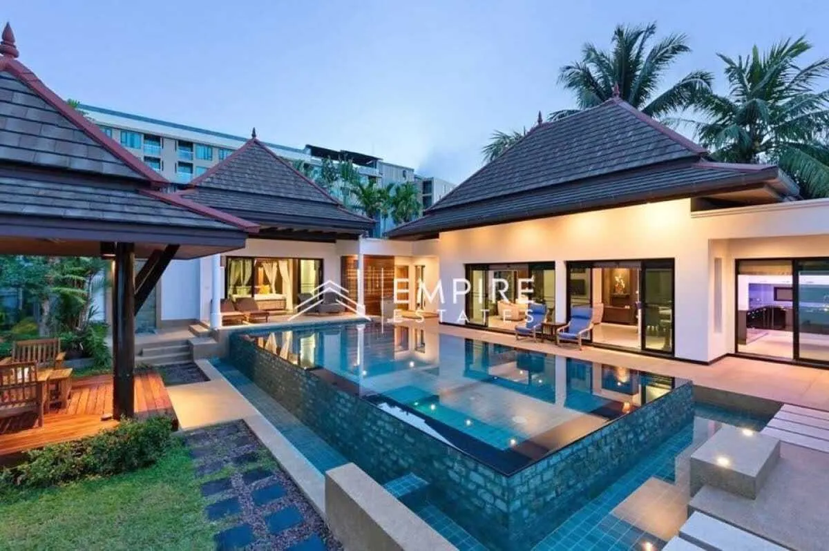Belle villa 3 chambres avec piscine privée à louer — Photo 1