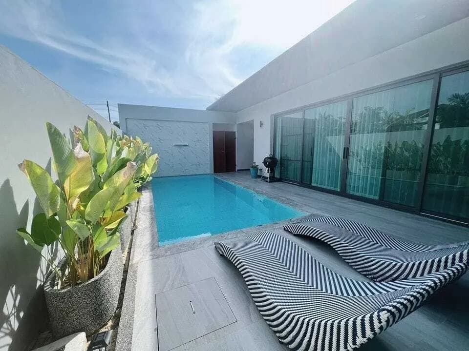 Villa moderne 3 chambres avec piscine privée à louer à Choeng Thale — Miniature 15