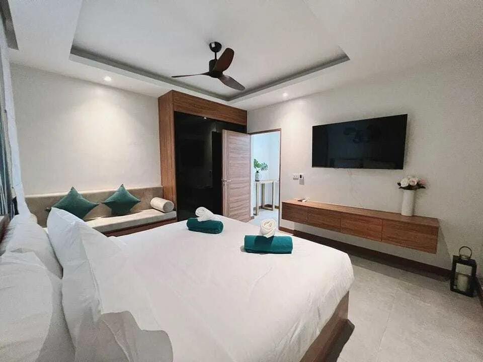 Villa moderne 3 chambres avec piscine privée à louer à Choeng Thale — Miniature 23
