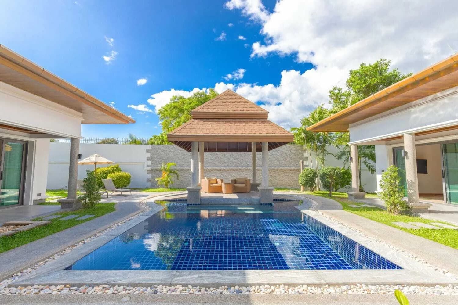 Belle villa avec piscine privée 4 chambres à Choeng Thale — Miniature 3