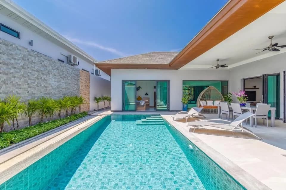 Villa moderne 3 chambres avec piscine privée à louer — Miniature 6