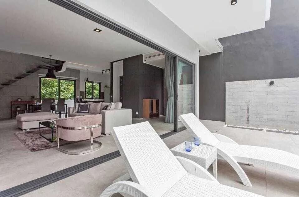 Villa moderne 3 chambres avec piscine privée à louer à Chalong — Miniature 9