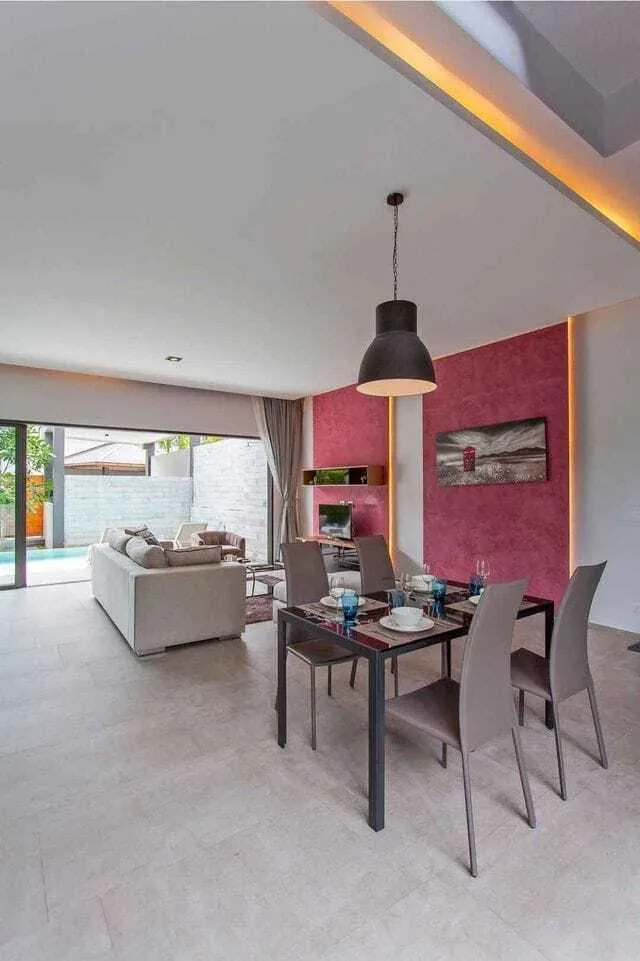 Villa moderne 3 chambres avec piscine privée à louer à Chalong — Miniature 11