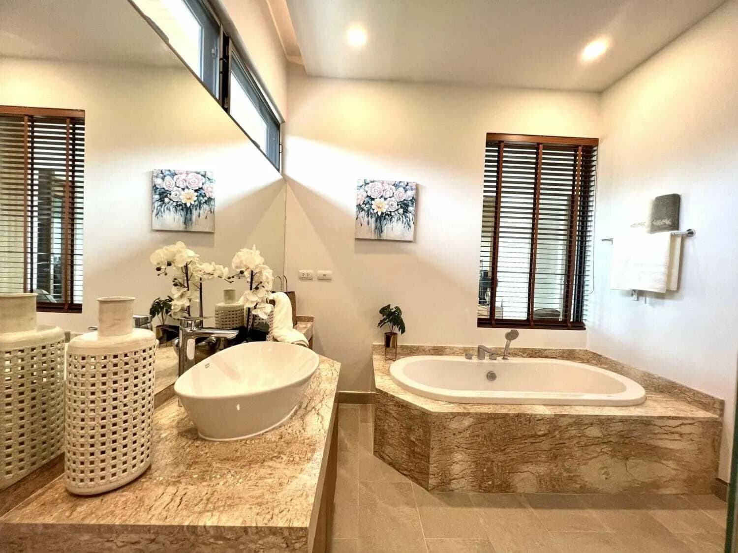 Villa neuve 3 chambres avec piscine privée à louer — Miniature 10