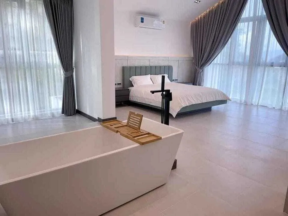 Villa moderne 4 chambres avec piscine privée à Pasak 8, Choeng Thale — Miniature 7