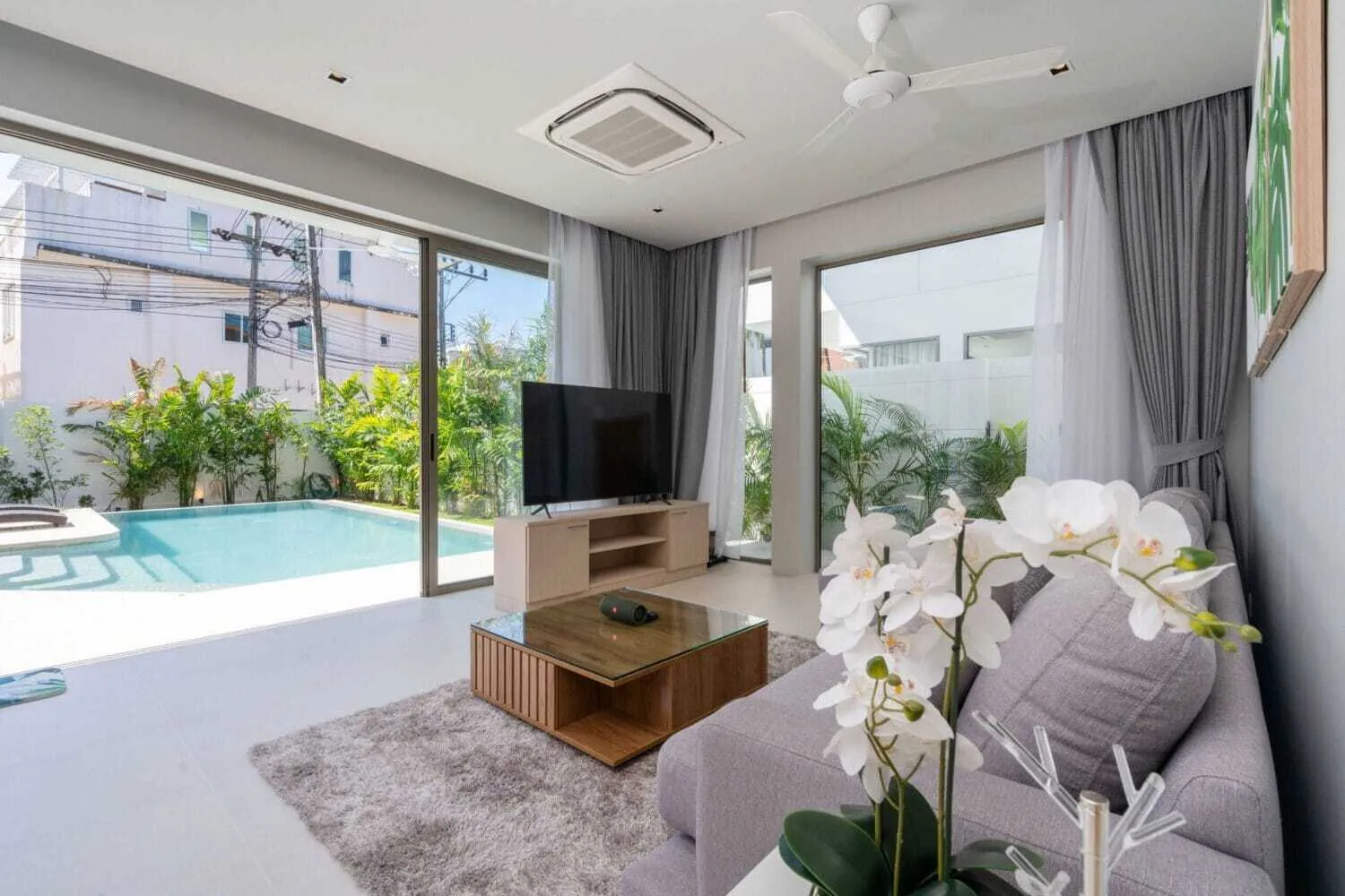 Villa moderne 3 chambres avec piscine privée à louer à Kamala — Miniature 14