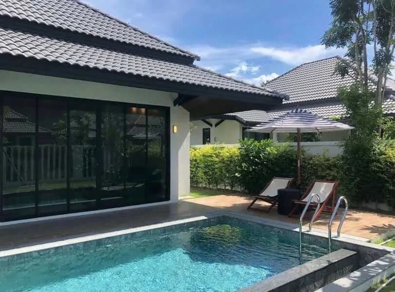 Villa 3 chambres acceptant les animaux avec piscine d'eau salée à Bang Tao — Miniature 13