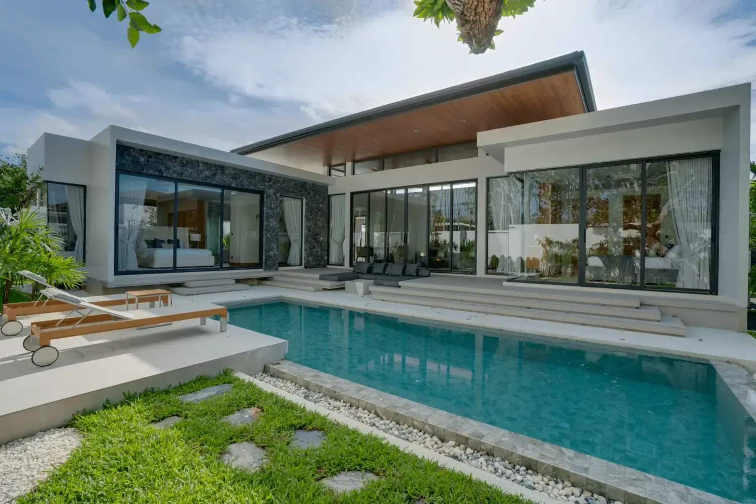 Botanica Modern Loft – 3 chambres avec piscine privée à vendre à Choeng Thale — Photo 1