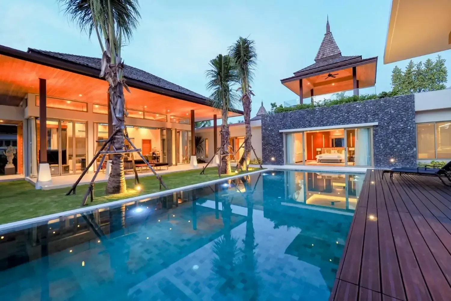 Botanica Prestige Villa – Villa de luxe 4 chambres avec piscine à Layan – Choeng Thale, Phuket