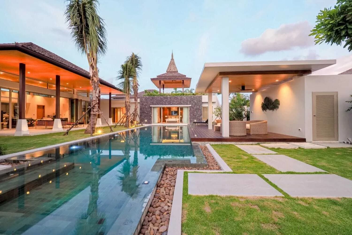 Botanica Prestige Villa – Villa de luxe 4 chambres avec piscine à Layan – Choeng Thale, Phuket — Miniature 12