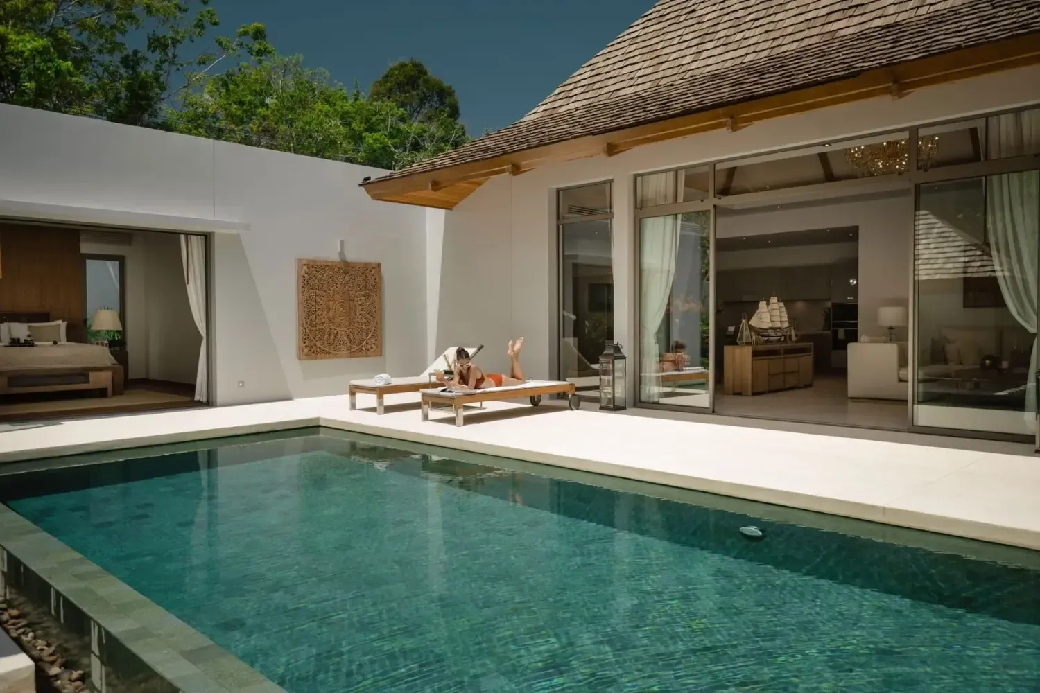 Grande villa de luxe 4 chambres à vendre à Thalang, Phuket — Photo 1
