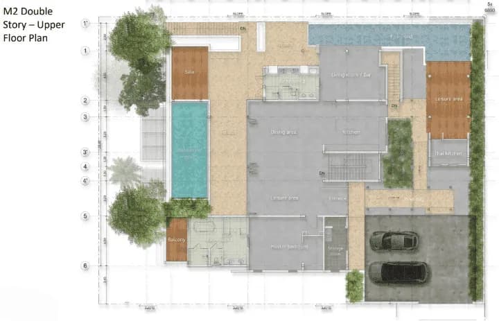 Villa privée avec piscine 4 chambres à vendre à Choeng Thale — Miniature 3