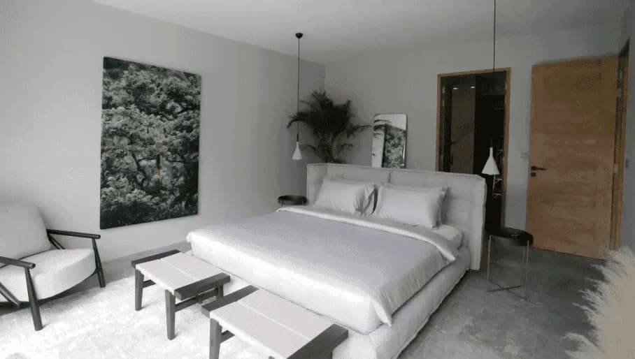 Villa privée avec piscine 4 chambres à vendre à Choeng Thale — Miniature 5