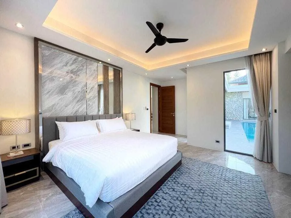 The Breeze Villa – Villa de luxe 4 chambres avec piscine privée à louer à Bang Tao — Miniature 7