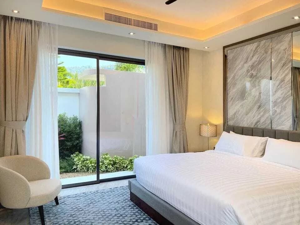 The Breeze Villa – Villa de luxe 4 chambres avec piscine privée à louer à Bang Tao — Miniature 8