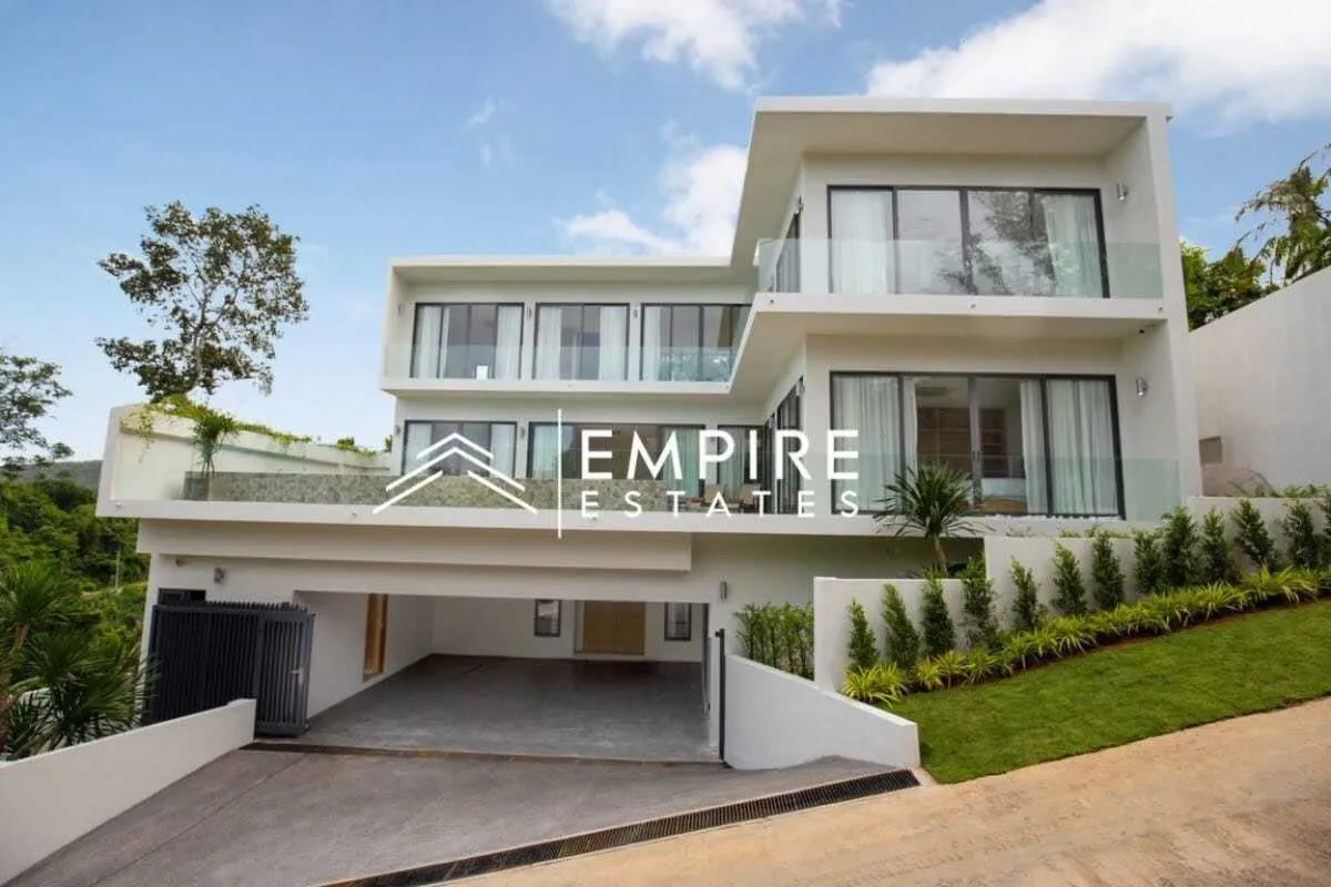 Villa de luxe 4 chambres avec piscine privée à louer à Layan, Choeng Thale — Photo 1
