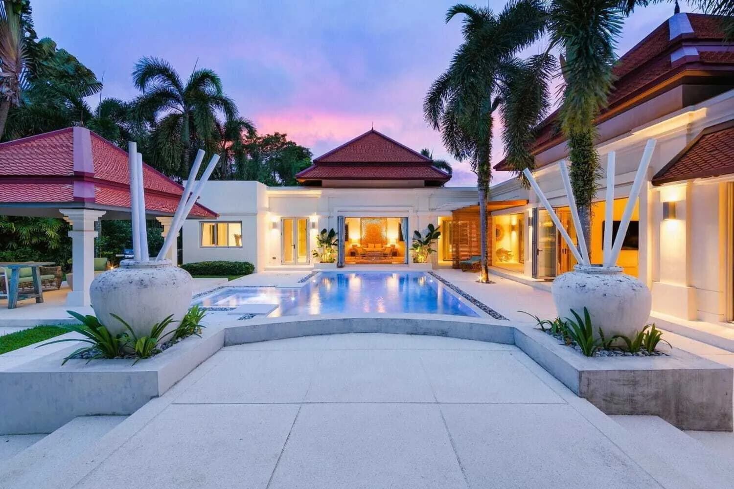 Villa privée avec piscine 5 chambres à la revente à Cherngtalay, Phuket — Miniature 13