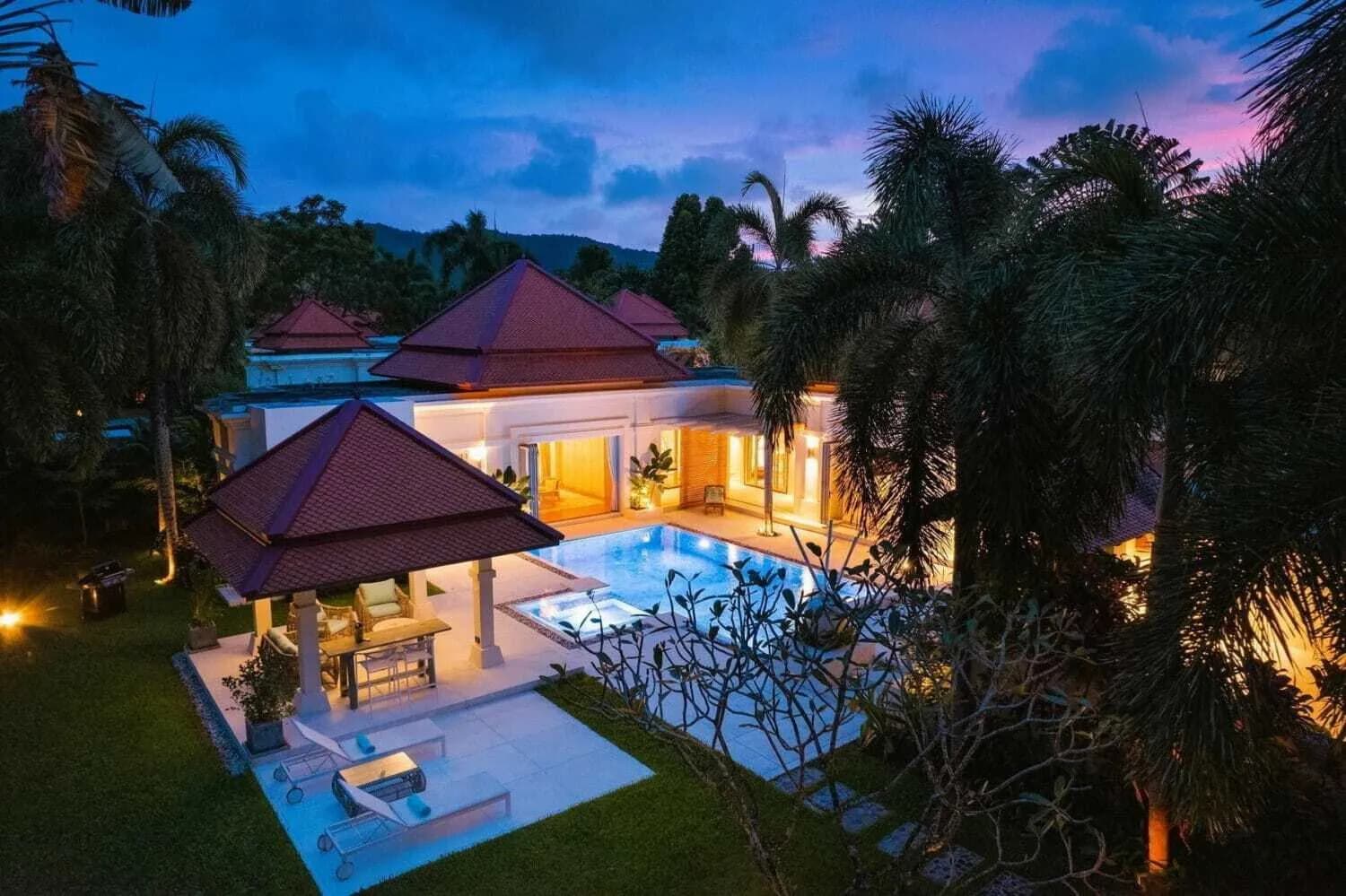 Villa privée avec piscine 5 chambres à la revente à Cherngtalay, Phuket — Miniature 23