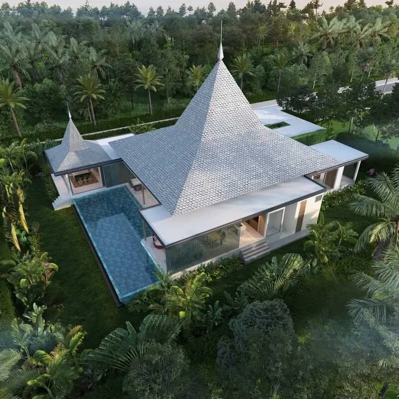 Villa moderne avec piscine 4 chambres à vendre à Bang Jo, Phuket — Miniature 4
