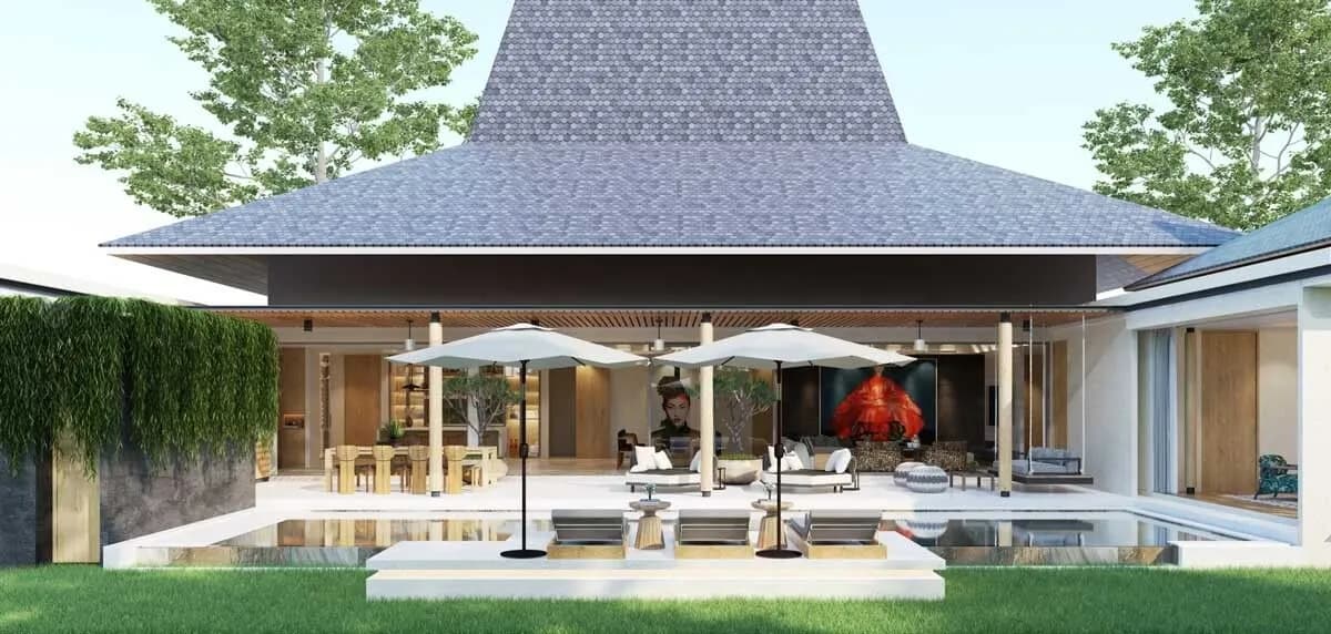 Villa moderne avec piscine 4 chambres à vendre à Bang Jo, Phuket — Miniature 11