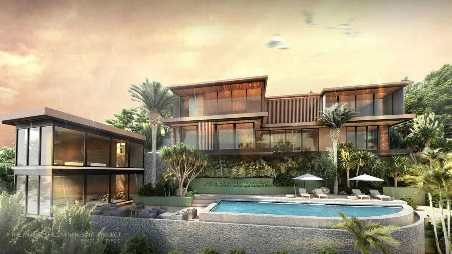 Grande villa avec piscine 5 chambres à vendre à Choeng Thale, Phuket — Miniature 4