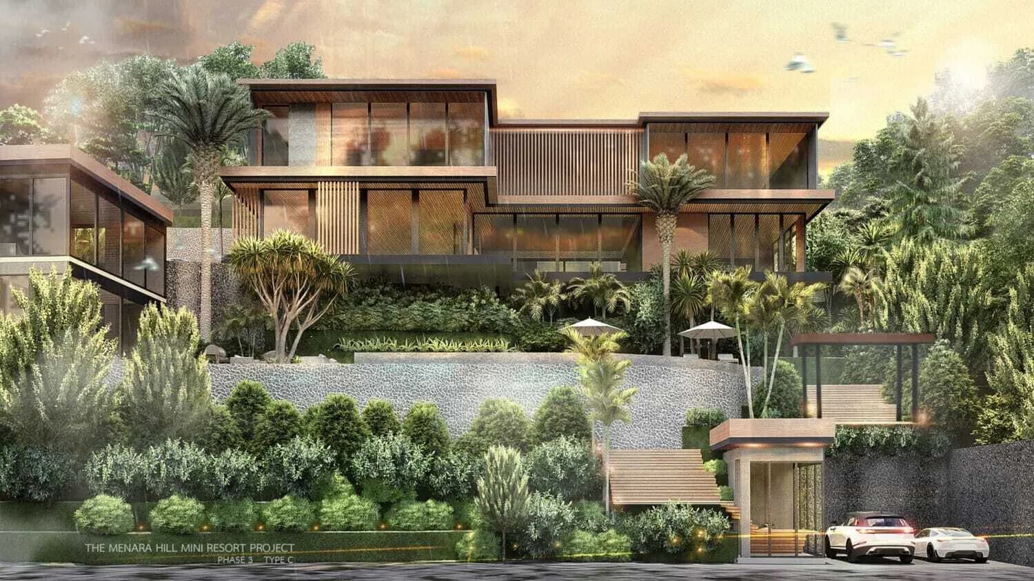Grande villa avec piscine 5 chambres à vendre à Choeng Thale, Phuket — Miniature 7