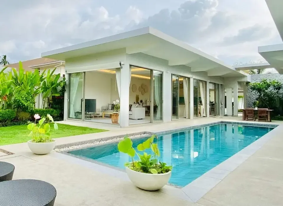 Villa de luxe 4 chambres à louer à Choeng Thale — Photo 1
