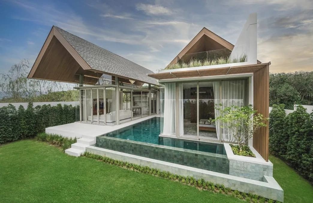 Villa thaïlandaise moderne 4 chambres à vendre à Choeng Thale, Phuket — Miniature 14